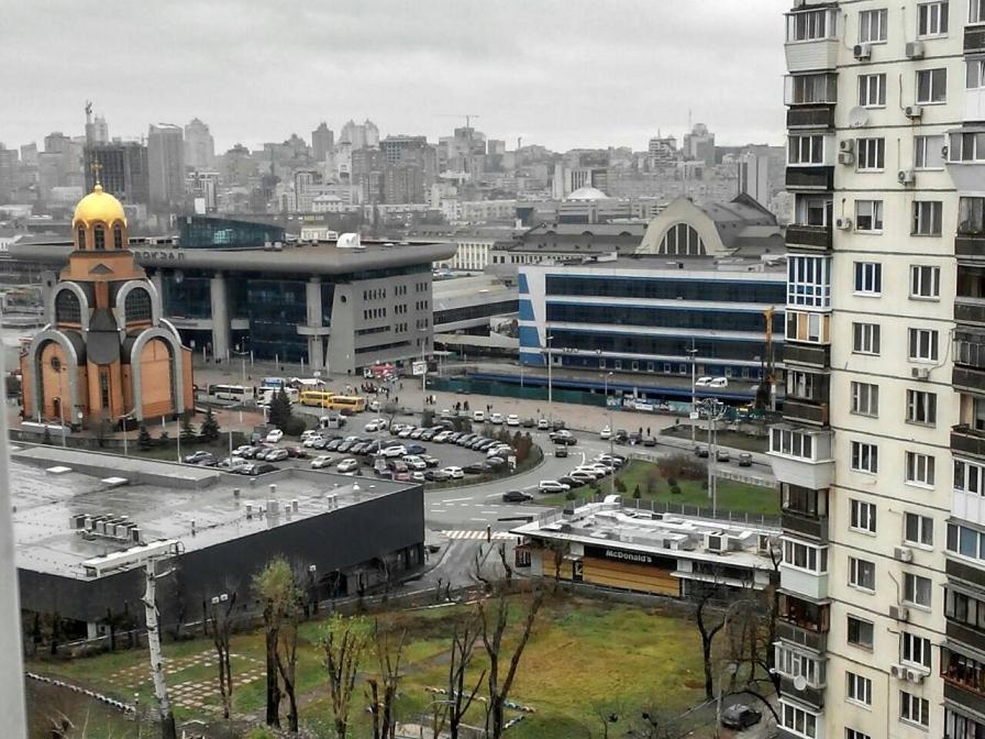 Патриарха Скрипника 7,Жд Вокзал, Ультрамарин Apartment Kiev Exterior foto
